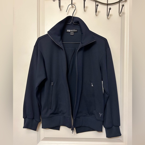 Y-3 Yohji Yamamoto Navy Track Jacket - Picture 1 of 7